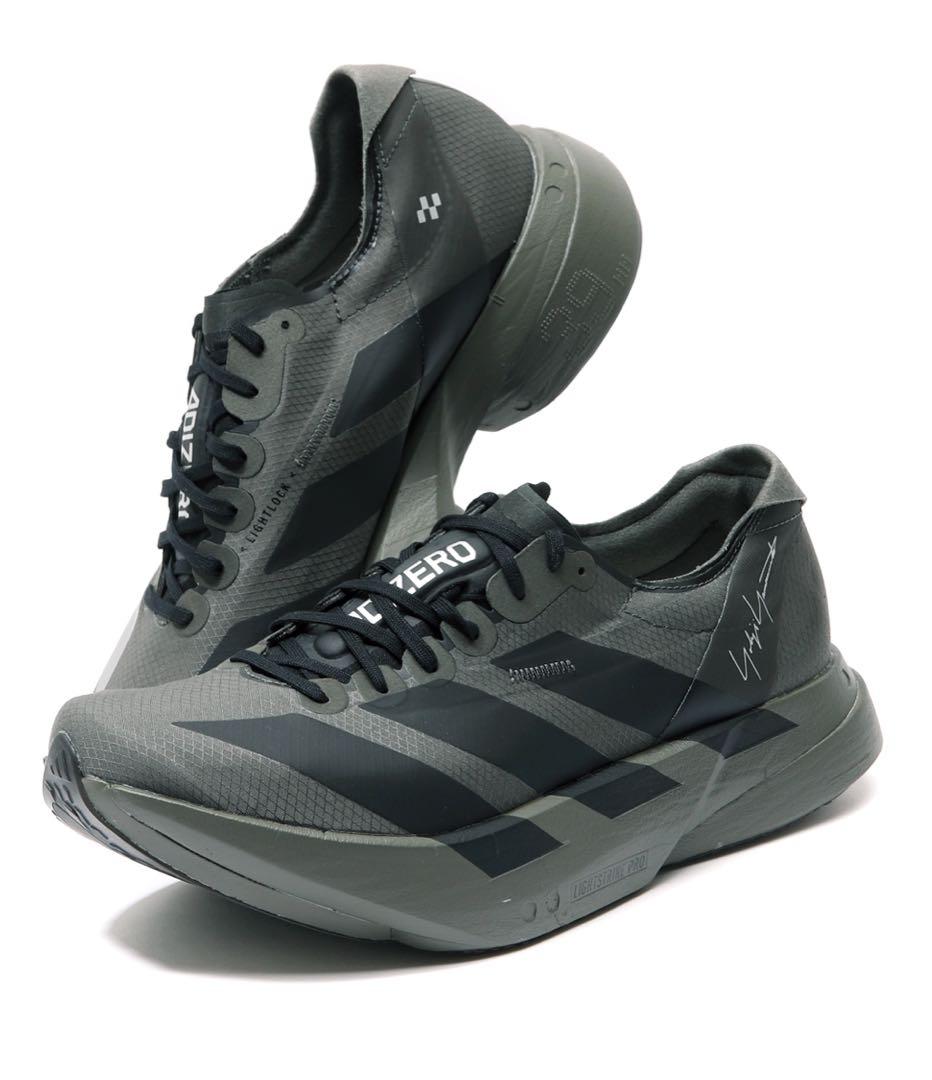 アディオスプロ4 26.5cm Y-3 ランニングシューズ グレー/ブラック