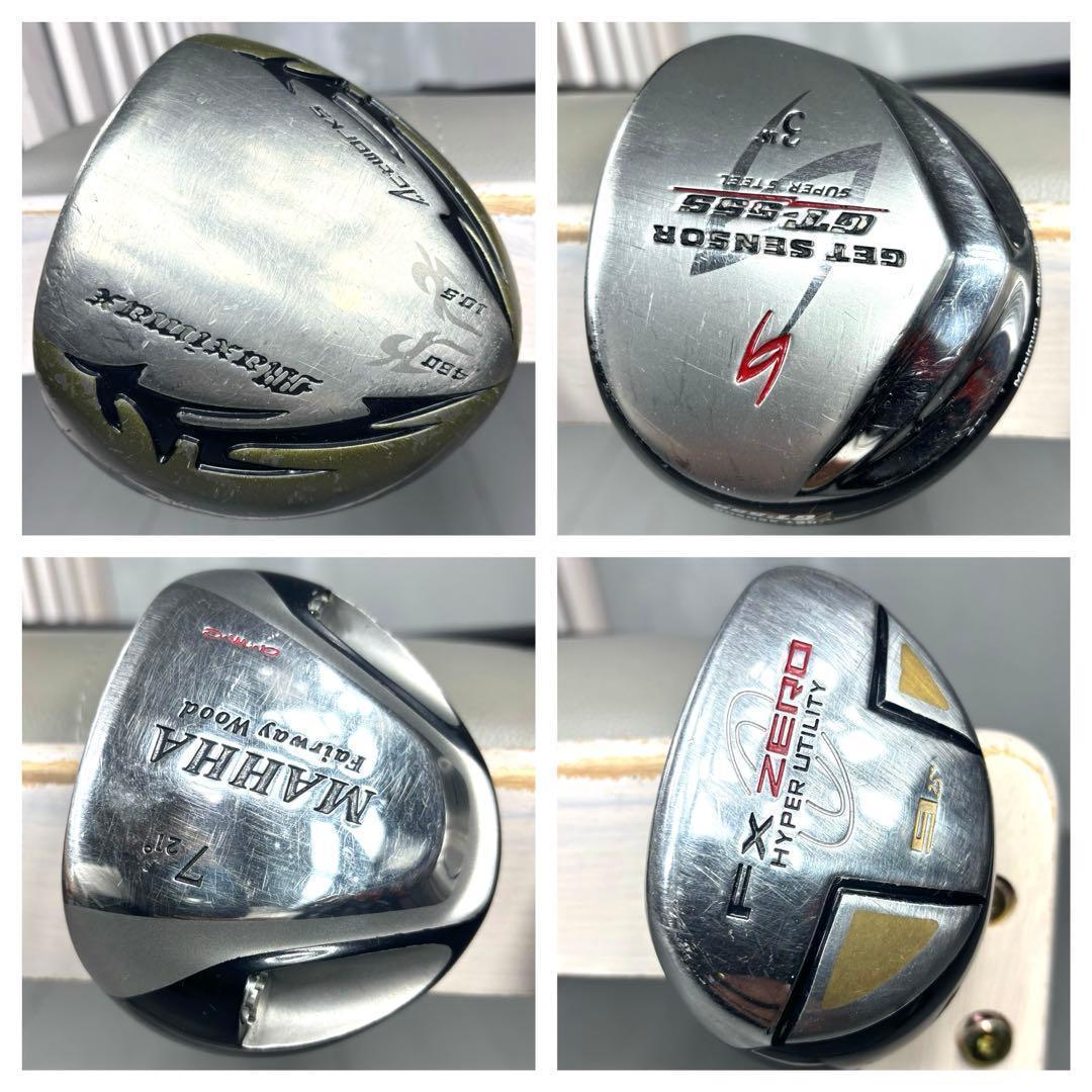 本格派 メンズゴルフクラブ 14本 フルセット ゴルフセット お試しセット