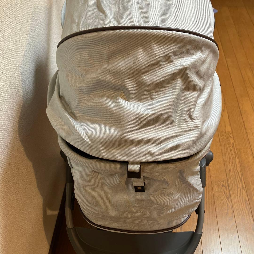 コムペット　ルルテイル　ラバーロックグレー　ペットカート compet