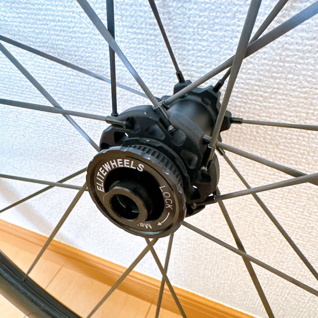 EliteWheels Drive 40D ディスクブレーキ カーボンホイール