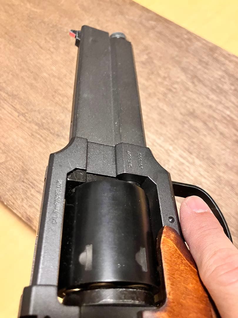 マテバ　6mm 6インチ マルシン工業　塗装済み　木製グリップ