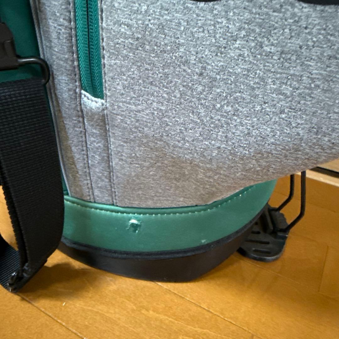 WAAC ゴルフバッグ・キャディバッグ グレー・グリーン