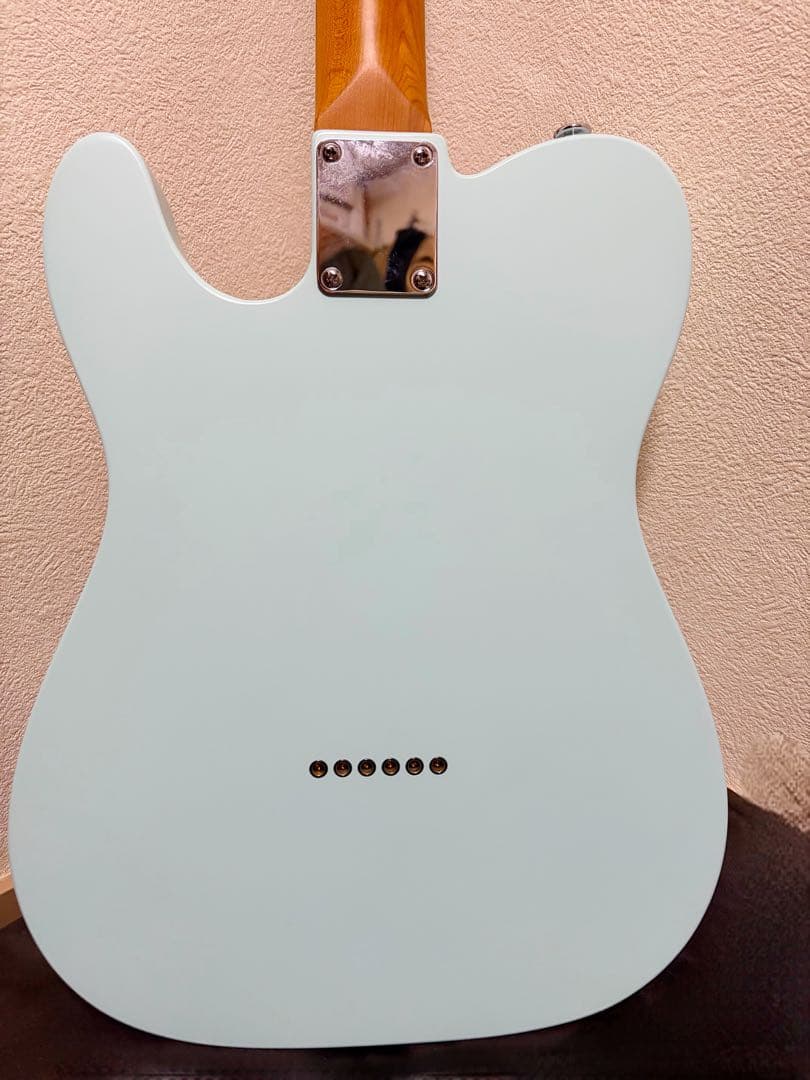 テレキャスタータイプ コンポーネントギター【ダフネブルー】