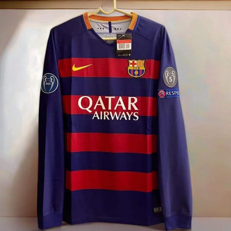 15-16 バルセロナ メッシ 10番 長袖 シャツ MESSI