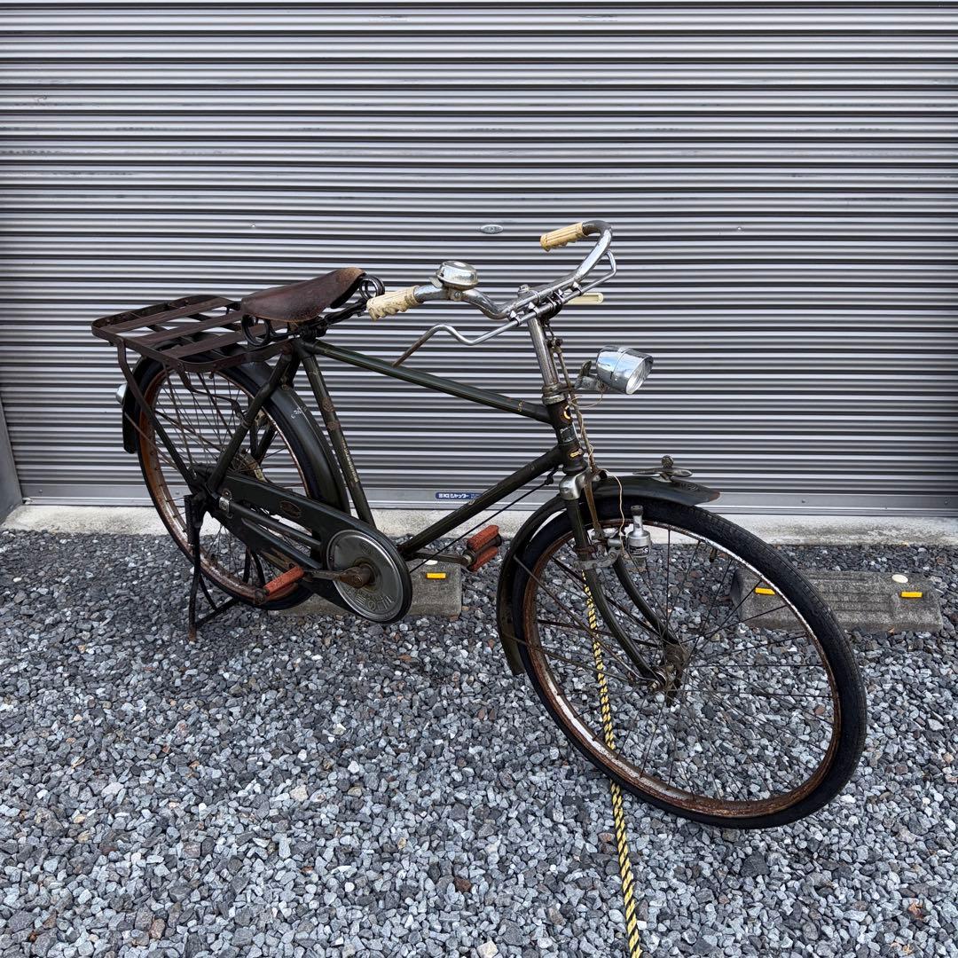 レトロ自転車　実用自転車　　　昭和レトロ　ヴィンテージ