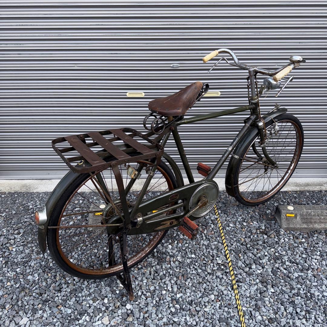 レトロ自転車　実用自転車　　　昭和レトロ　ヴィンテージ