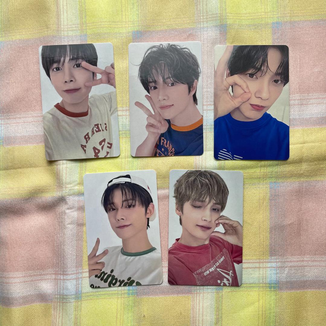 TXT soobin 特典 新規入会 ACT:TOMORROWトレカ5枚セット