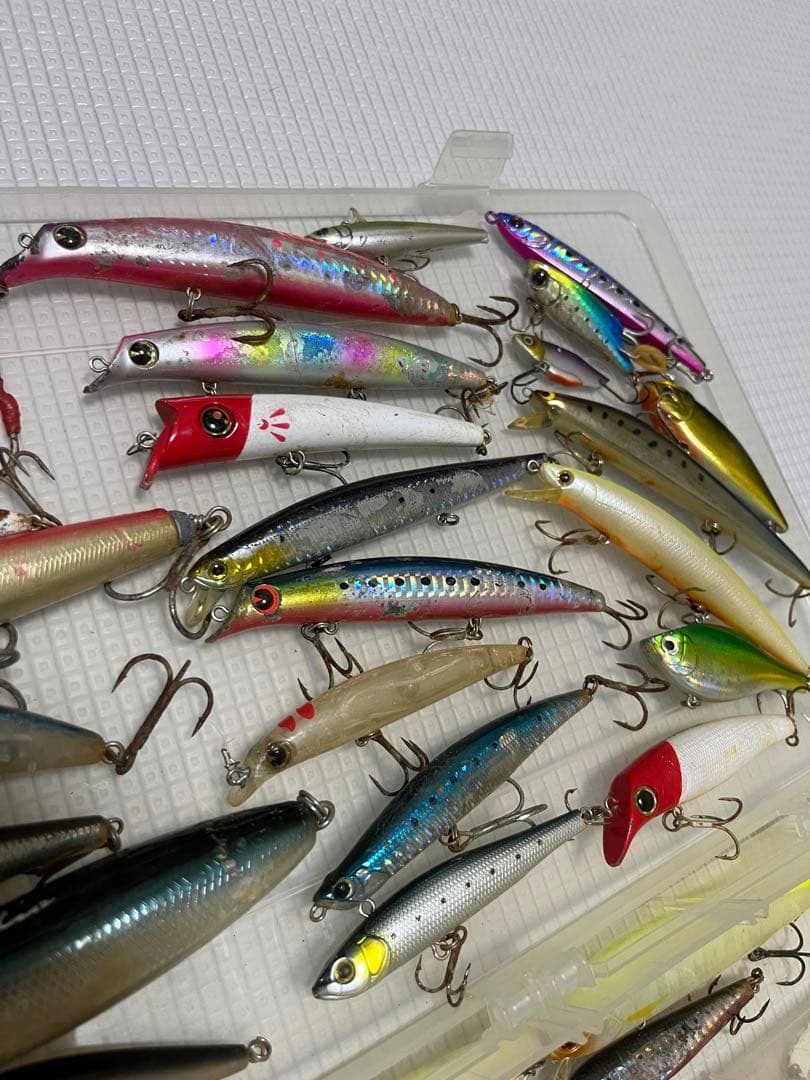 シーバス、トラウトなどなどルアーごちゃ混ぜセット（ジャンク品もあり）