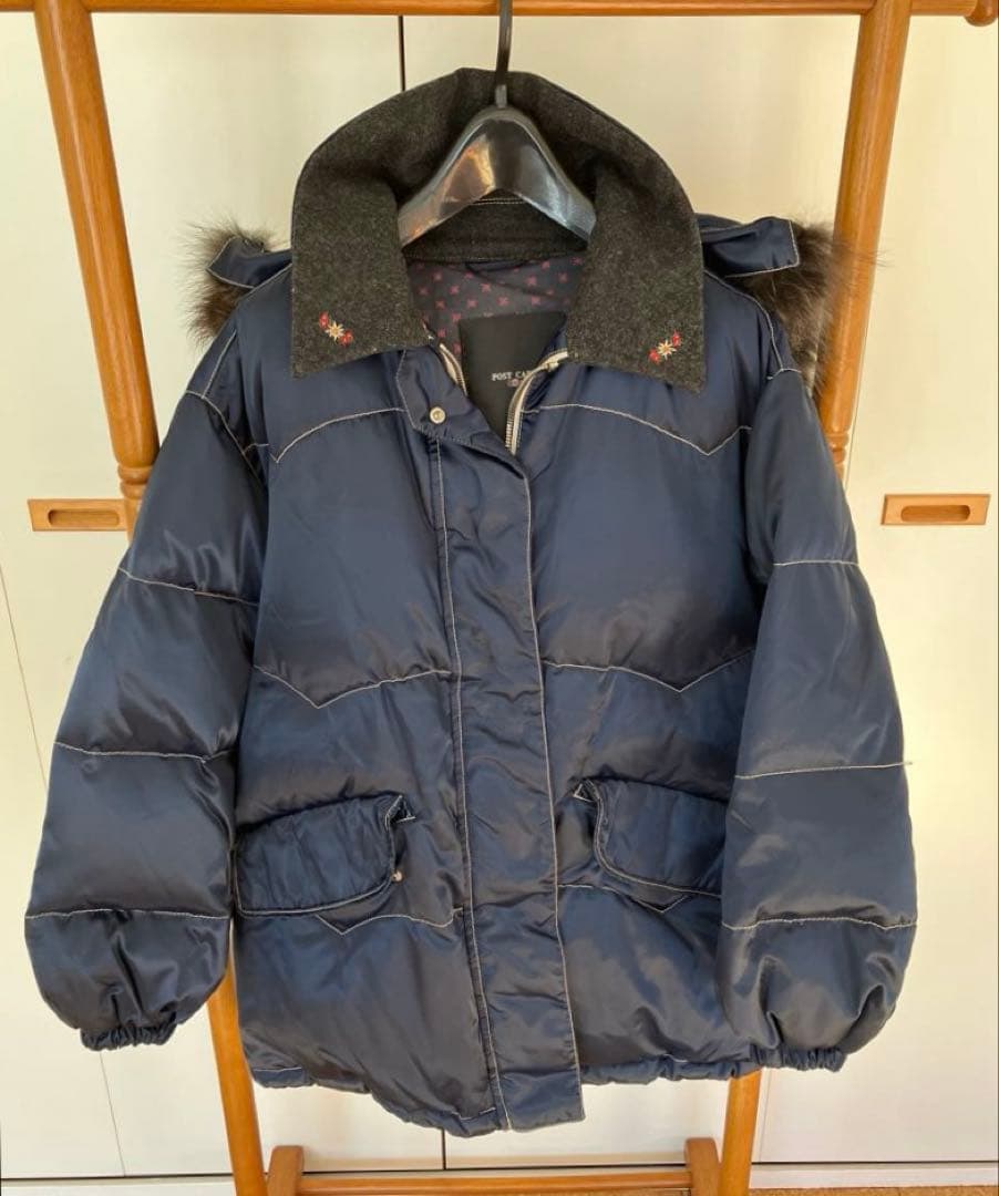 【Jiro/ジロー】スキーウェア上下　紺×白　POST CARD×KAELIN