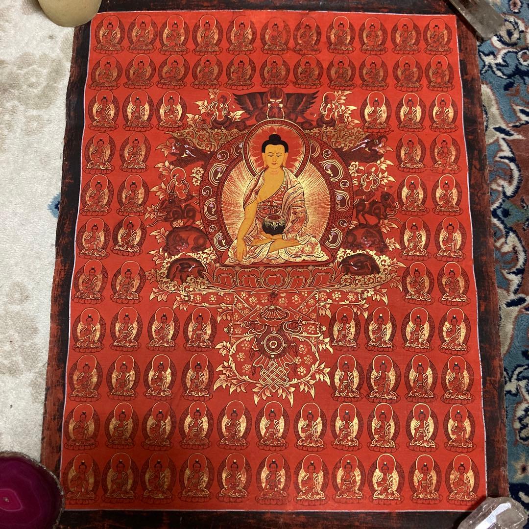 仏陀　タンカペイント