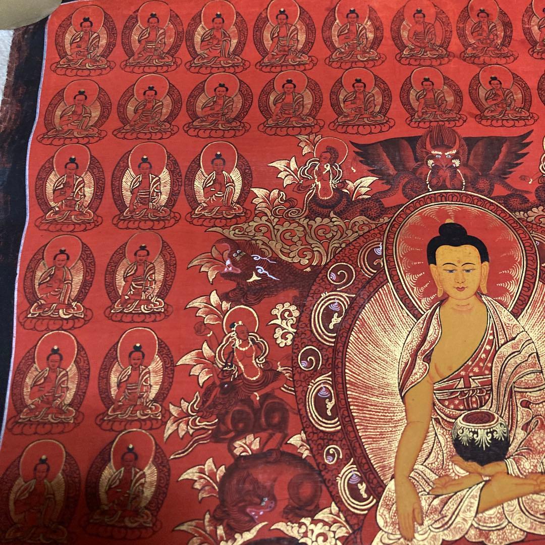 仏陀　タンカペイント