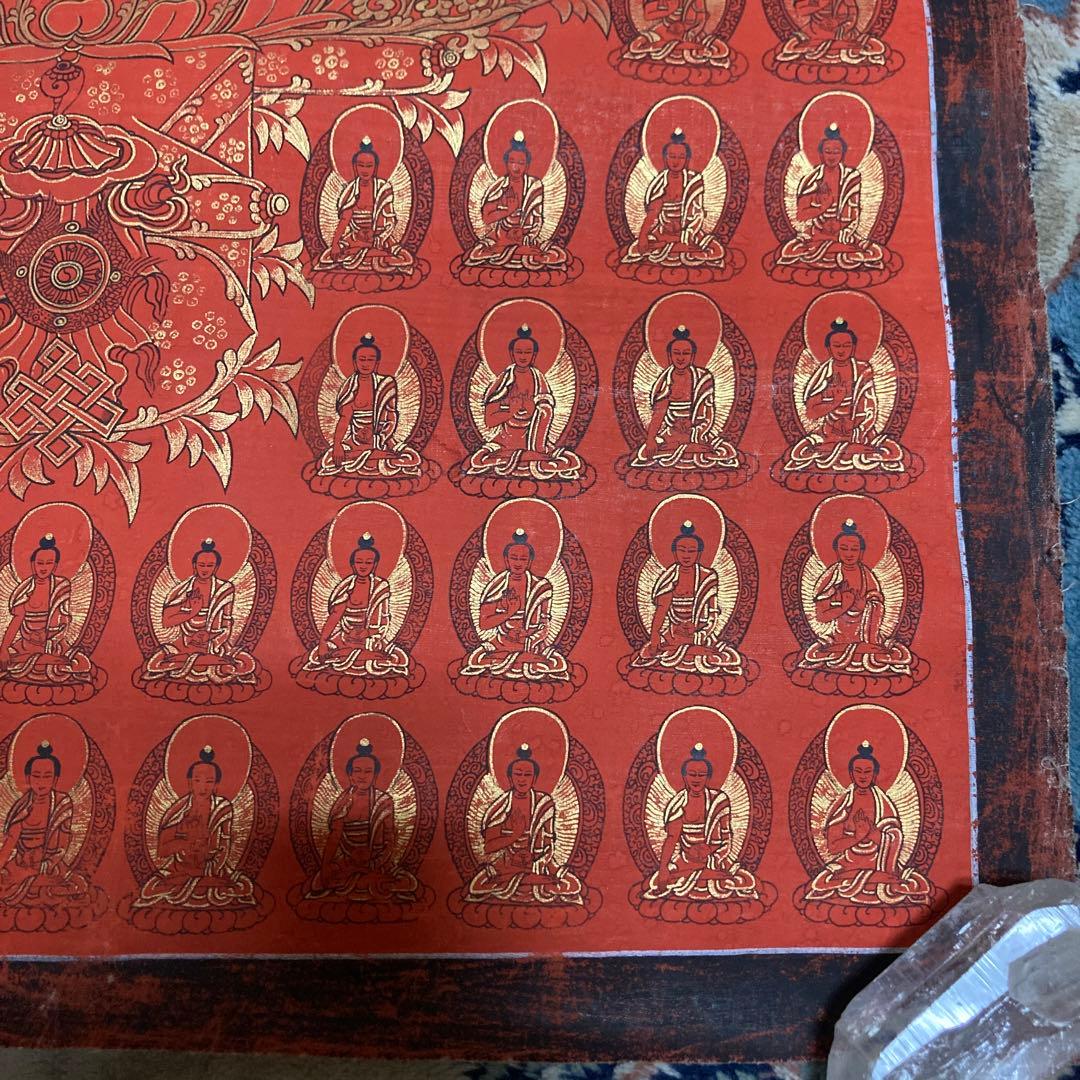 仏陀　タンカペイント