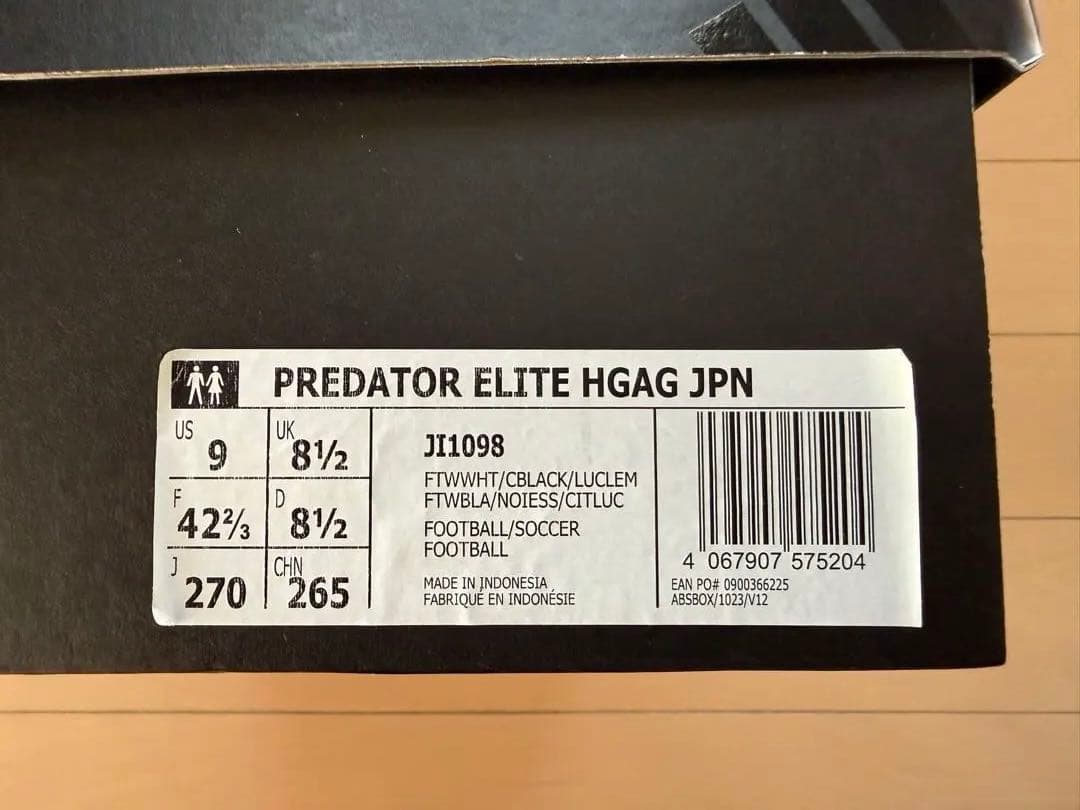 アディダス　プレデター ELEAT HG/AG JAPAN