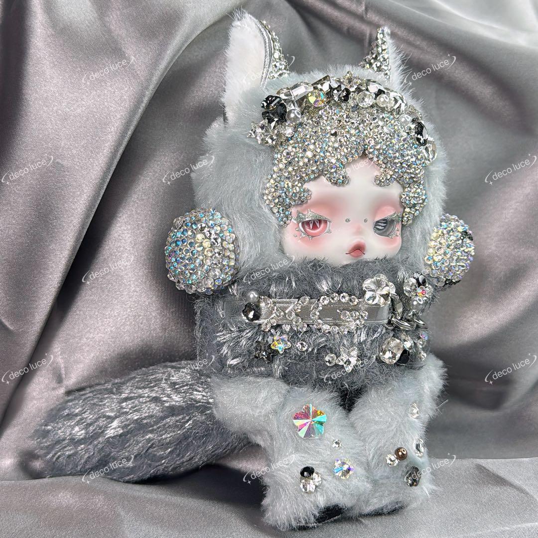 SKULLPANDA XG ぬいぐるみペンダント スカルパンダ　スワロフスキー