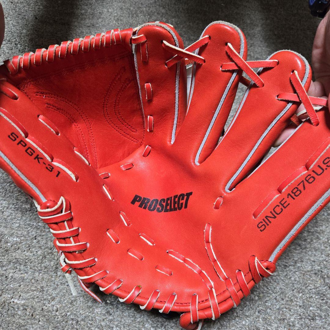 SPALDING 野球グローブ HPC-31-89 オレンジ