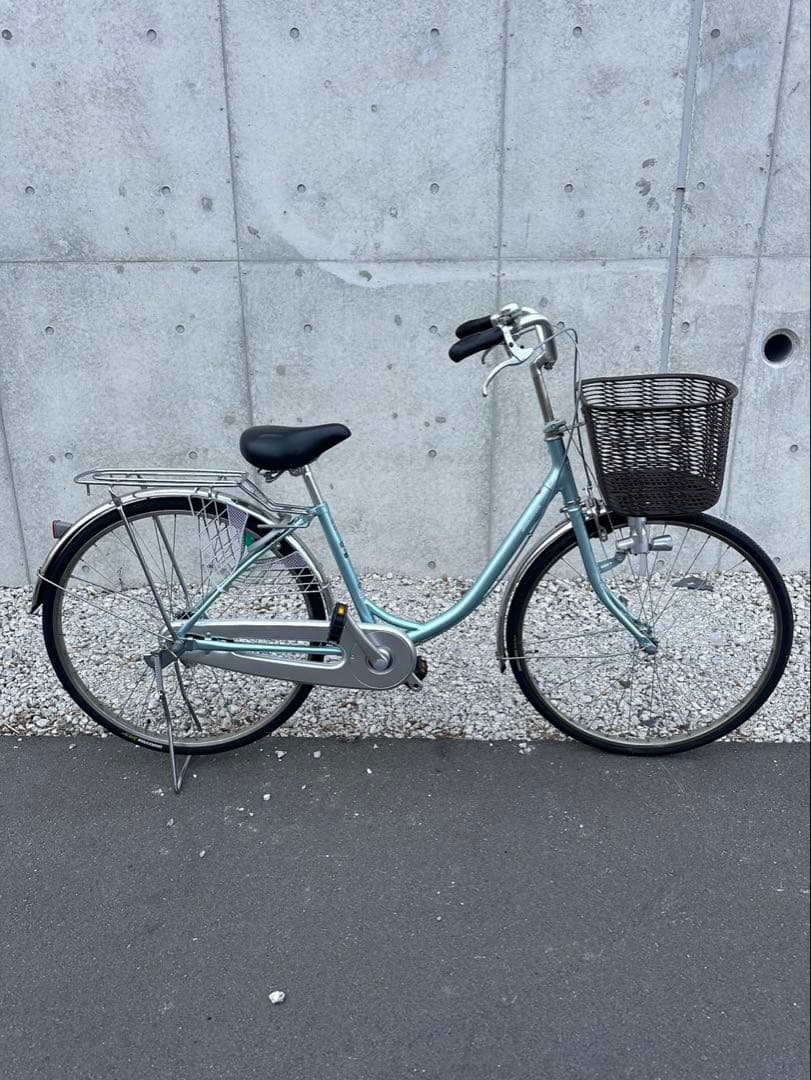 R53 愛知 ブリヂストン B2E E60U エブリッジ 26インチ 水色