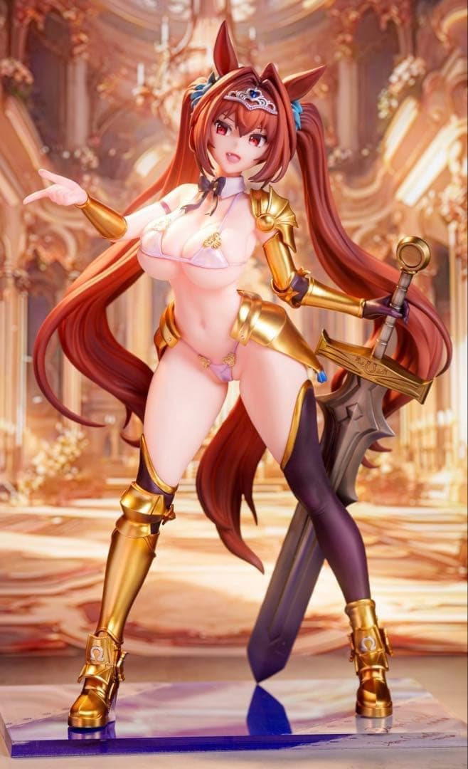 【正規品】ダイワスカーレット　ガレージキット　完成品ビキニアーマー　金鎧ver