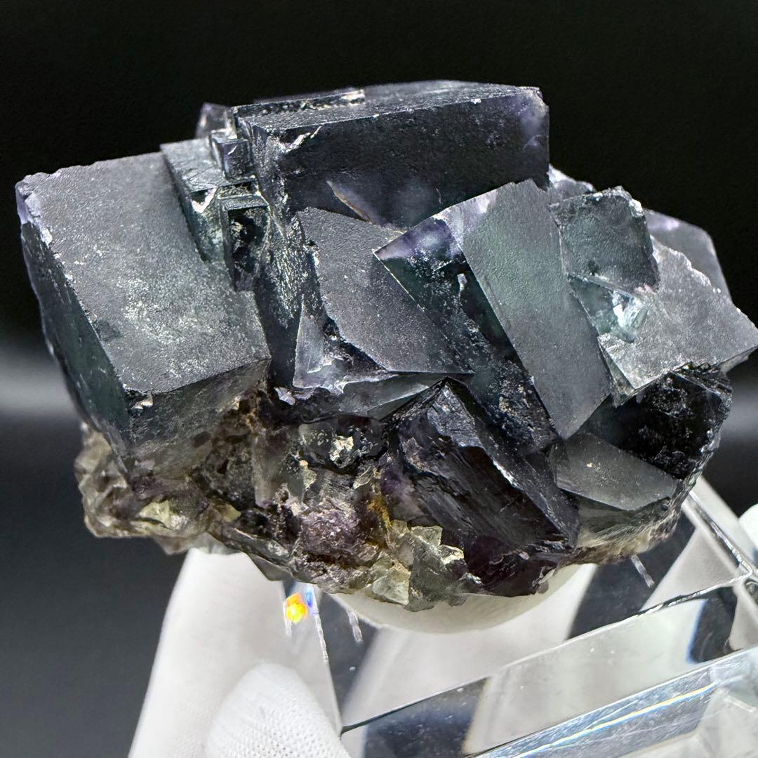 フローライト ナミビア Okorusu Mine産 蛍石 原石 38