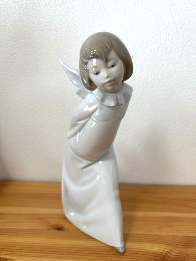 LLADRO リヤドロ 天使の考えごと(わかってきたぞ) リアドロ 少女