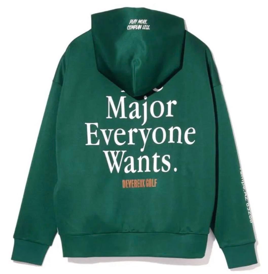 【定価29700円】DEVEREUX GOLF チェッカーズパーカー　Mサイズ