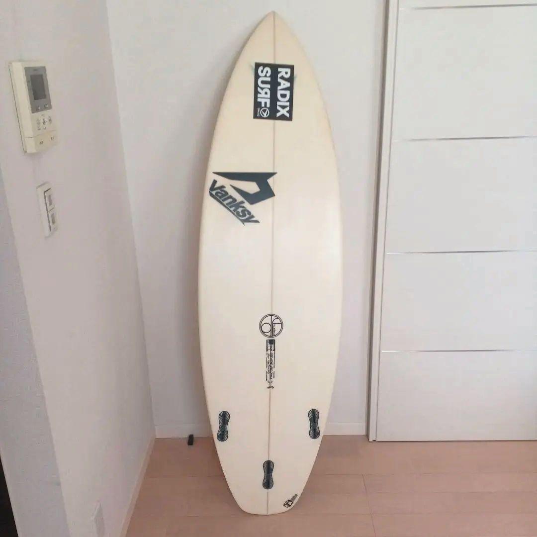 ご自宅送料込　ジャスティス サーフボード ドラゴンフライ　5,8　27.93L