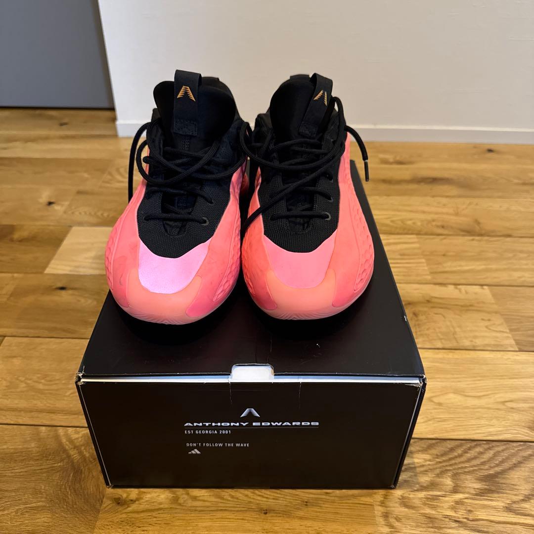 adidas AE 1 Low ブラック/ピンク 27.5cm