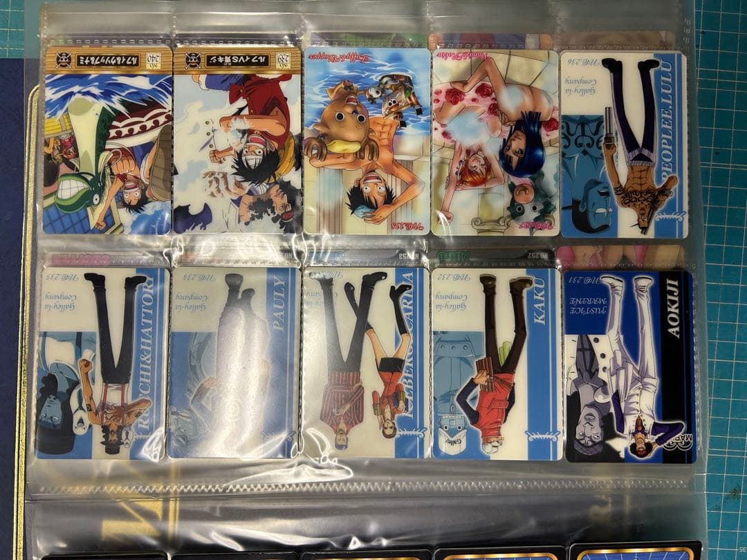 d*9様 ワンピース　グミカード　まとめ売り　当時物