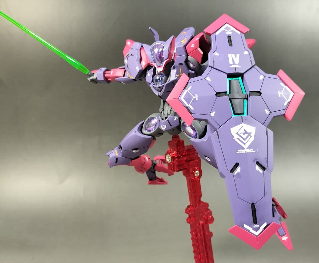HG 1/144 ベギルペンデ 改修 全塗装 完成品 グラスレー寮