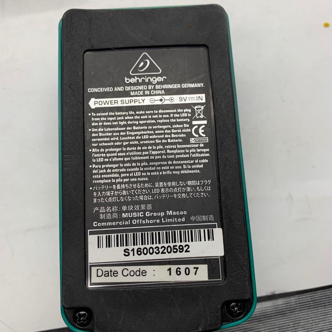 ベースエフェクター4点セットTECH21 BOSS KORG BEHRINGER