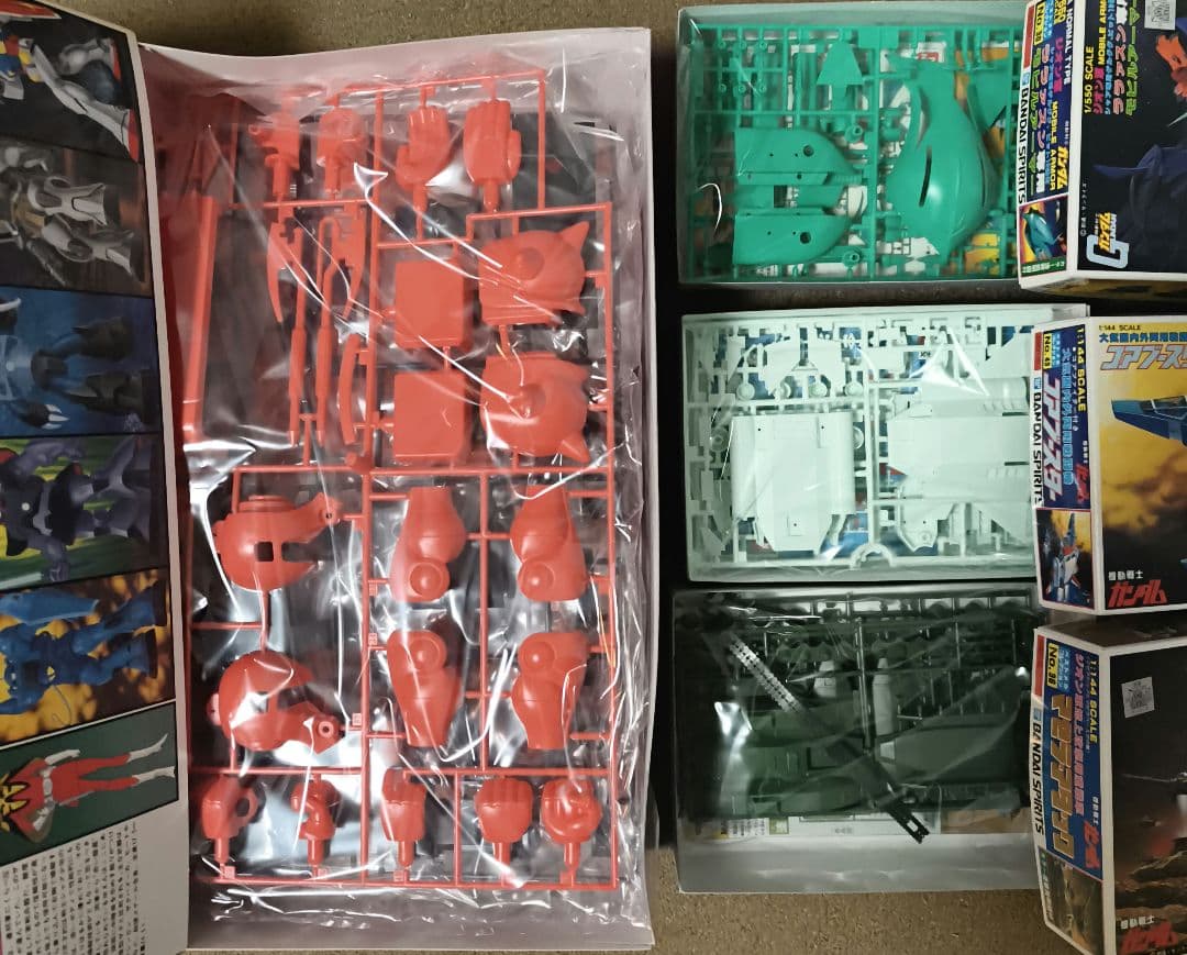 旧ガンプラ４種セット