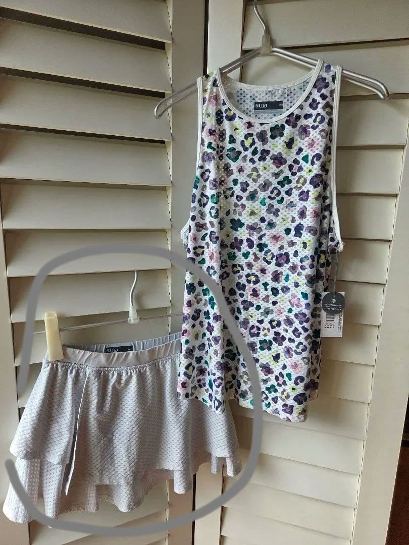 lija スコート(テニス　アドミラル　FILA　リージャ)