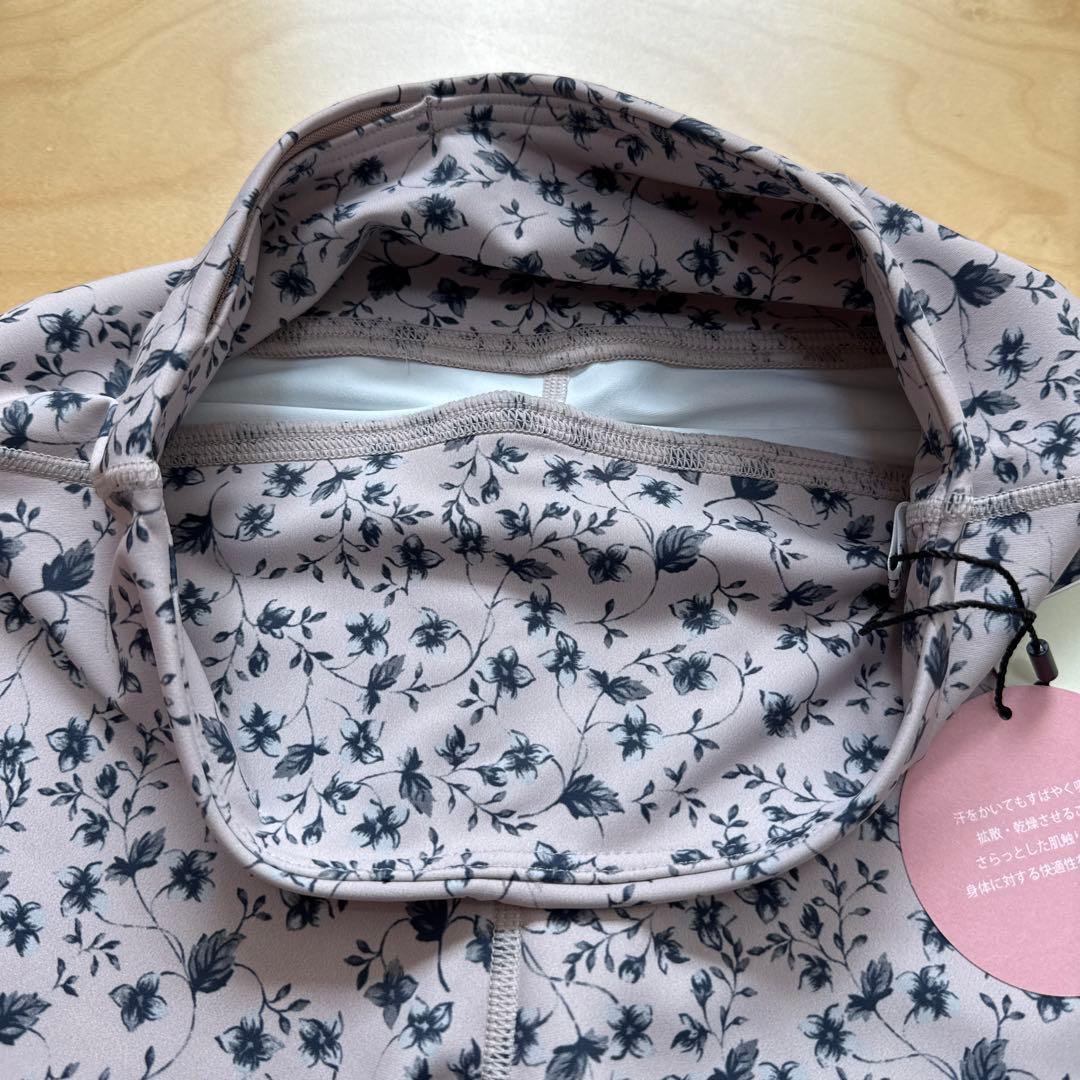 emmi エミ　ヨガウェア　上下セット　ブラトップ　フラワーレギンス　S 新品