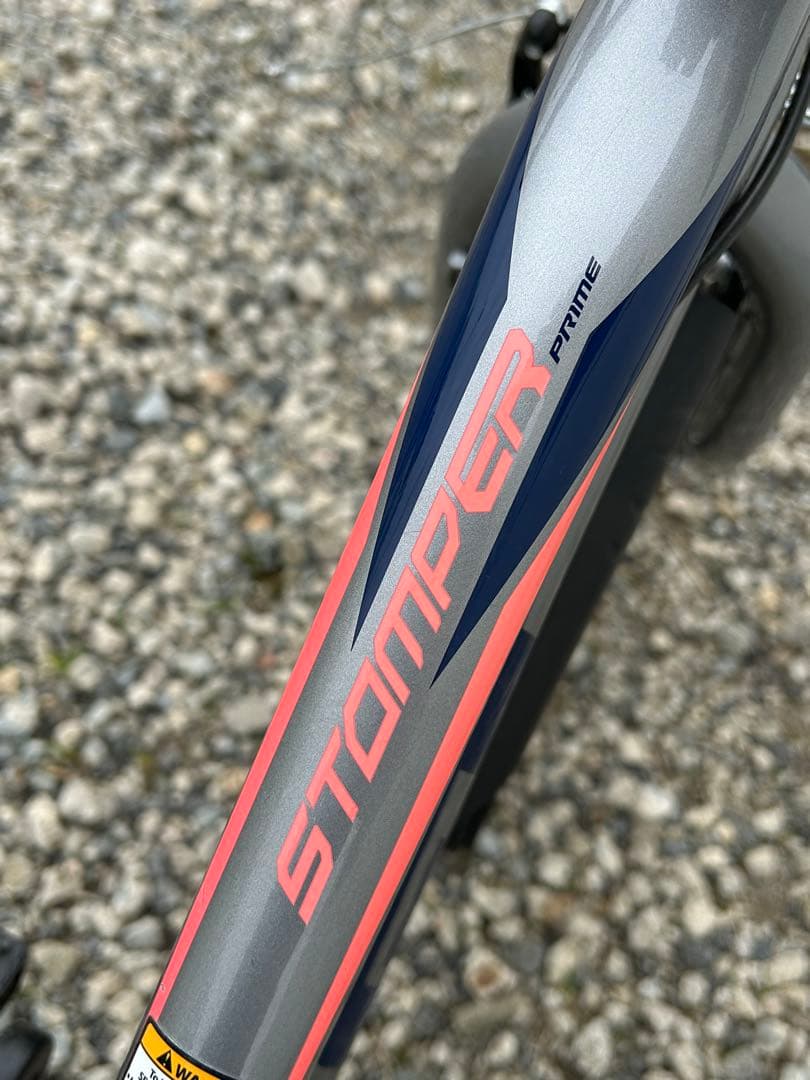 STOMPER PRIME 20インチ　マウンテンバイク シルバー/ピンク