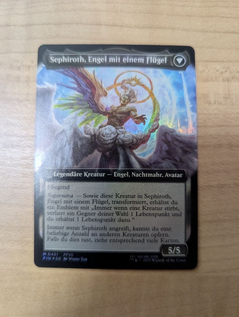 【セール】【ドイツ語】【威名のソルジャー、セフィロス】【拡張foil】