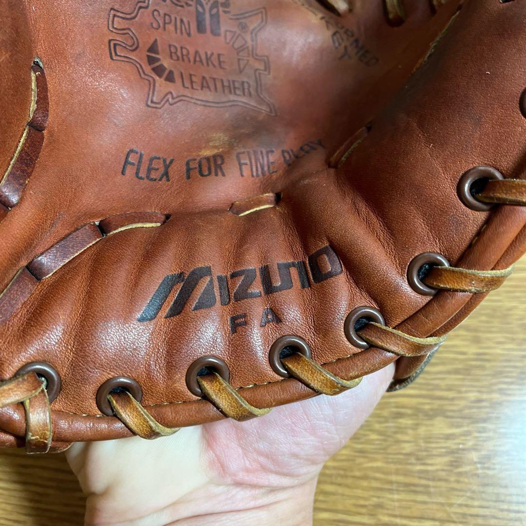 ミズノ ワールドウィン 一般硬式 ファーストミット 左投げ 美品