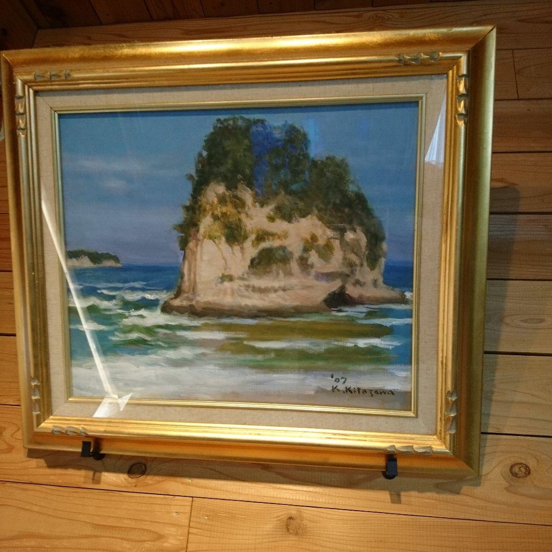 北茨城市二つ島絵画