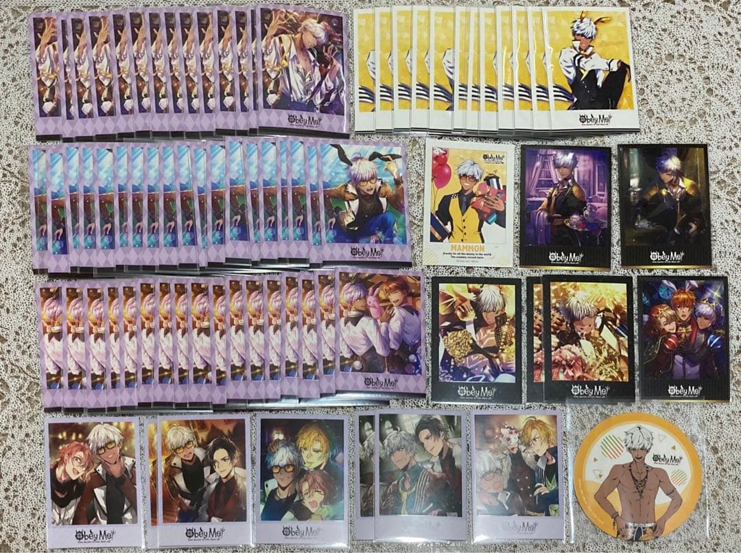 【期間限定値下げ中】Obey Me!マモン グッズ261点まとめ売り