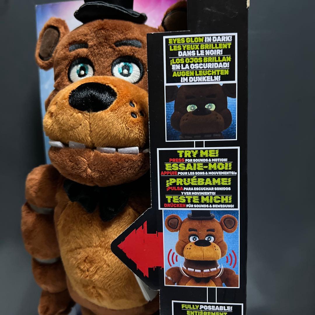 ファイブナイツアットフレディーズ フレディ　ぬいぐるみ　トーキング　アクション