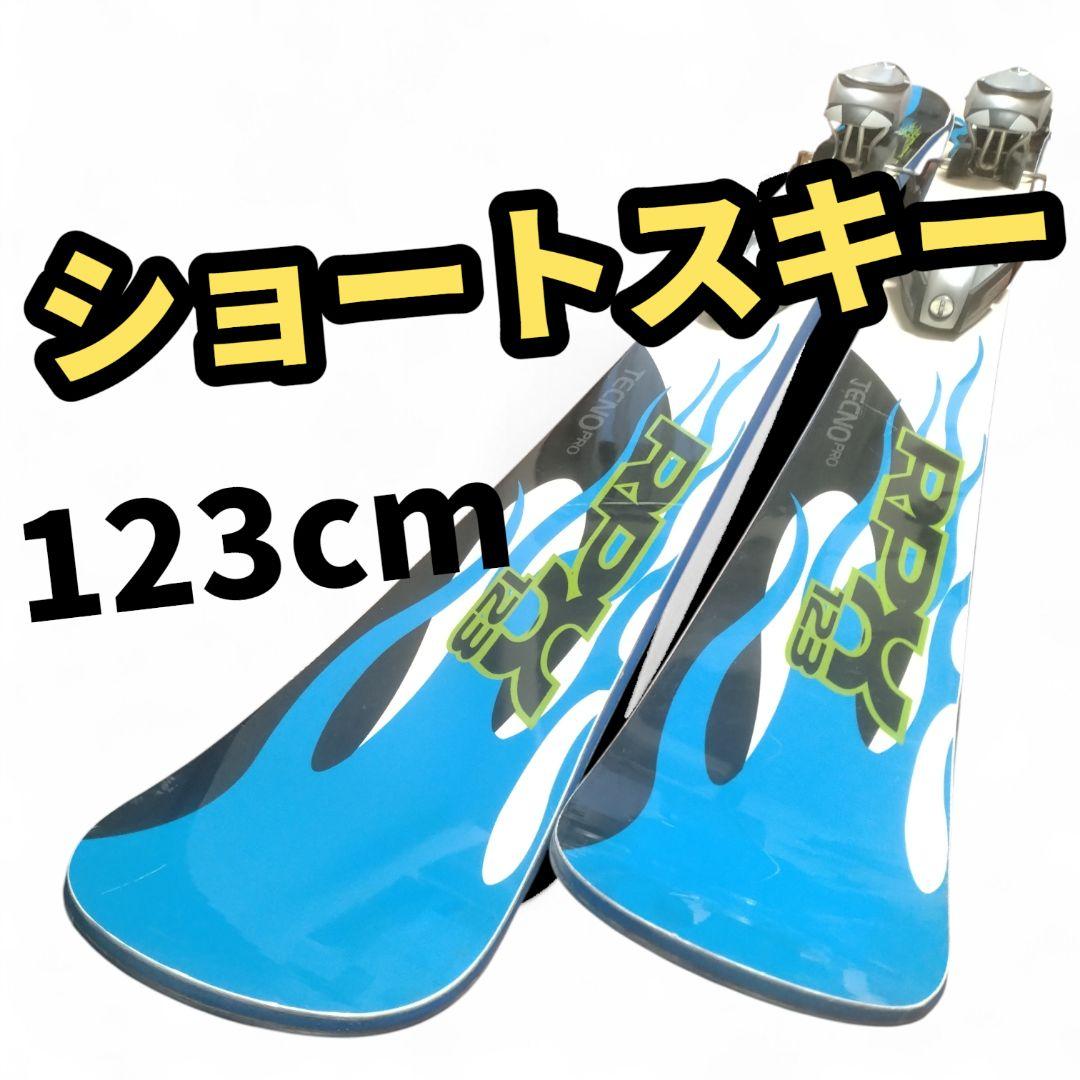 【ミッドスキー☆】123cm　APOスキー板　送料無料！
