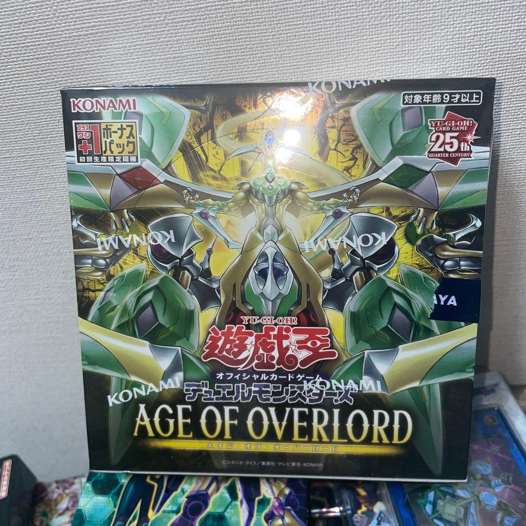 遊戯王OCG デュエルモンスターズ AGE OF OVERLORD 1box