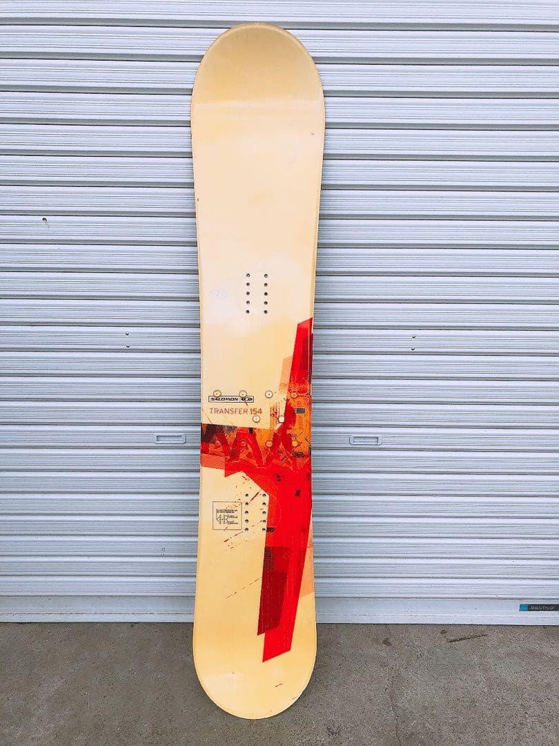 スノーボード Salomon transfer 154 スノボ サロモン 中古品