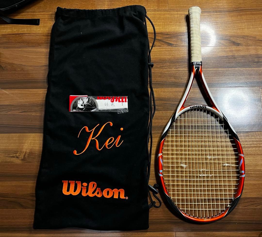 ケ*ン様 希少 錦織圭モデル Wilson K Tour 95 Kei spec