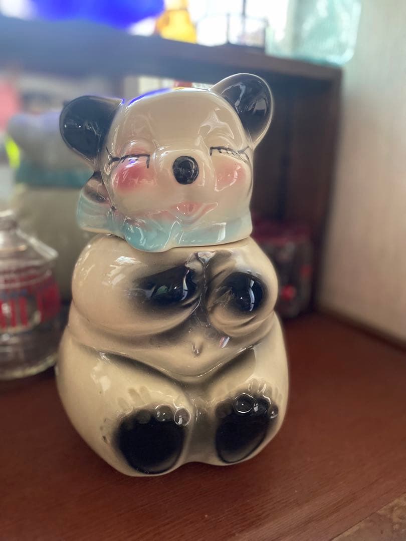 アメリカ製　クッキージャー　ヴィンテージ 陶器　 USA