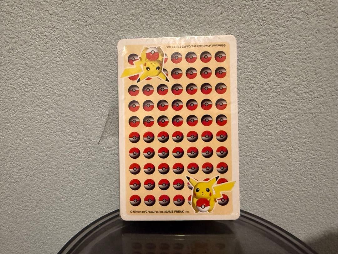 シ*。様 ポケットモンスター トランプ イエロー 1996年製