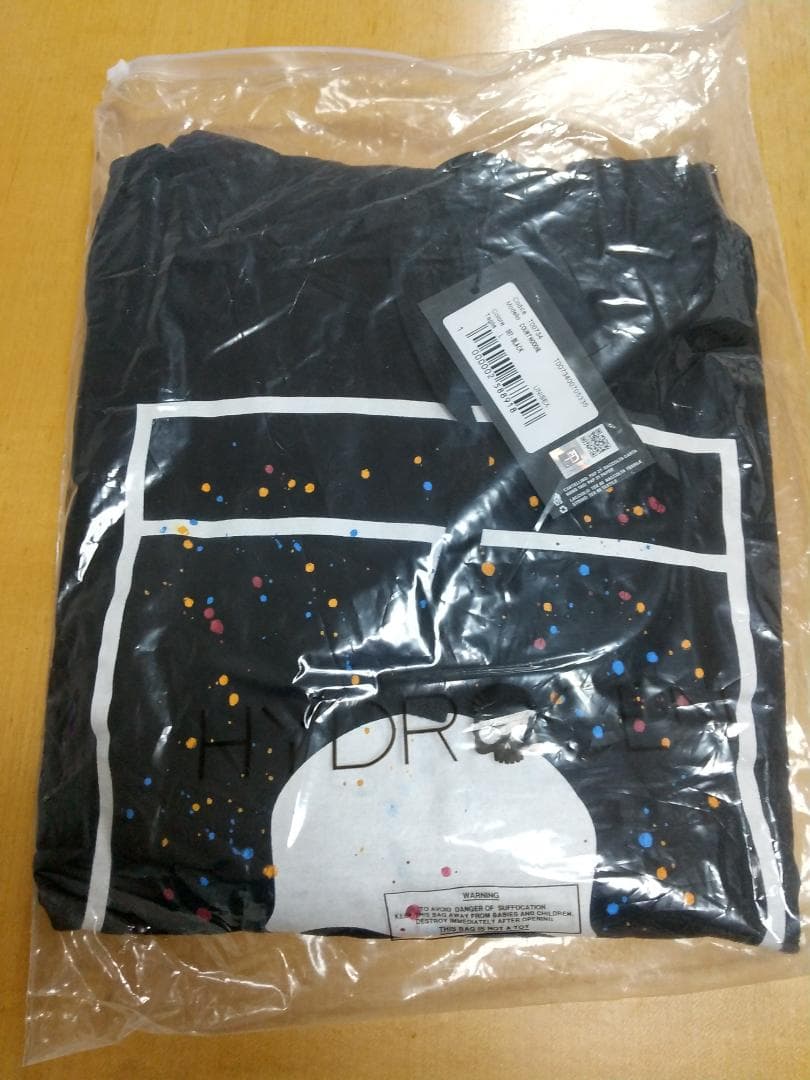 HYDROGEN（ハイドロゲン） COURT コート フーディ パーカー（黒）