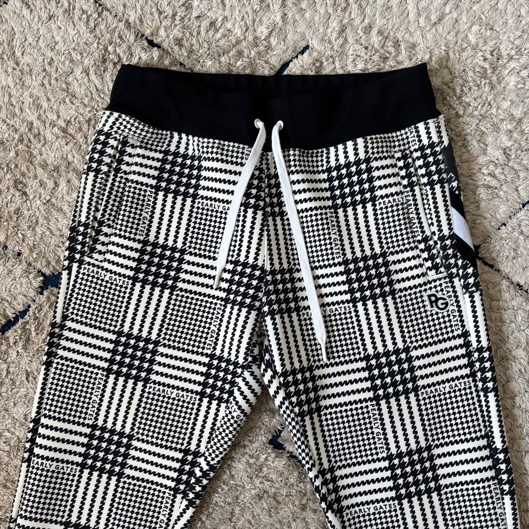 【美品✨】パーリーゲイツ　２点セット★ セットアップ　グレンチェック　千鳥　４