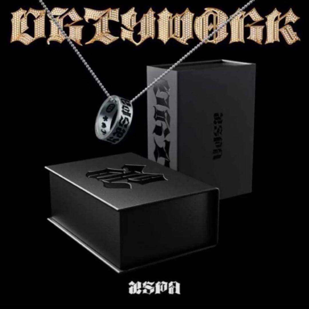 aespa Dirty Work Dirty Crew Ringリングネックレス