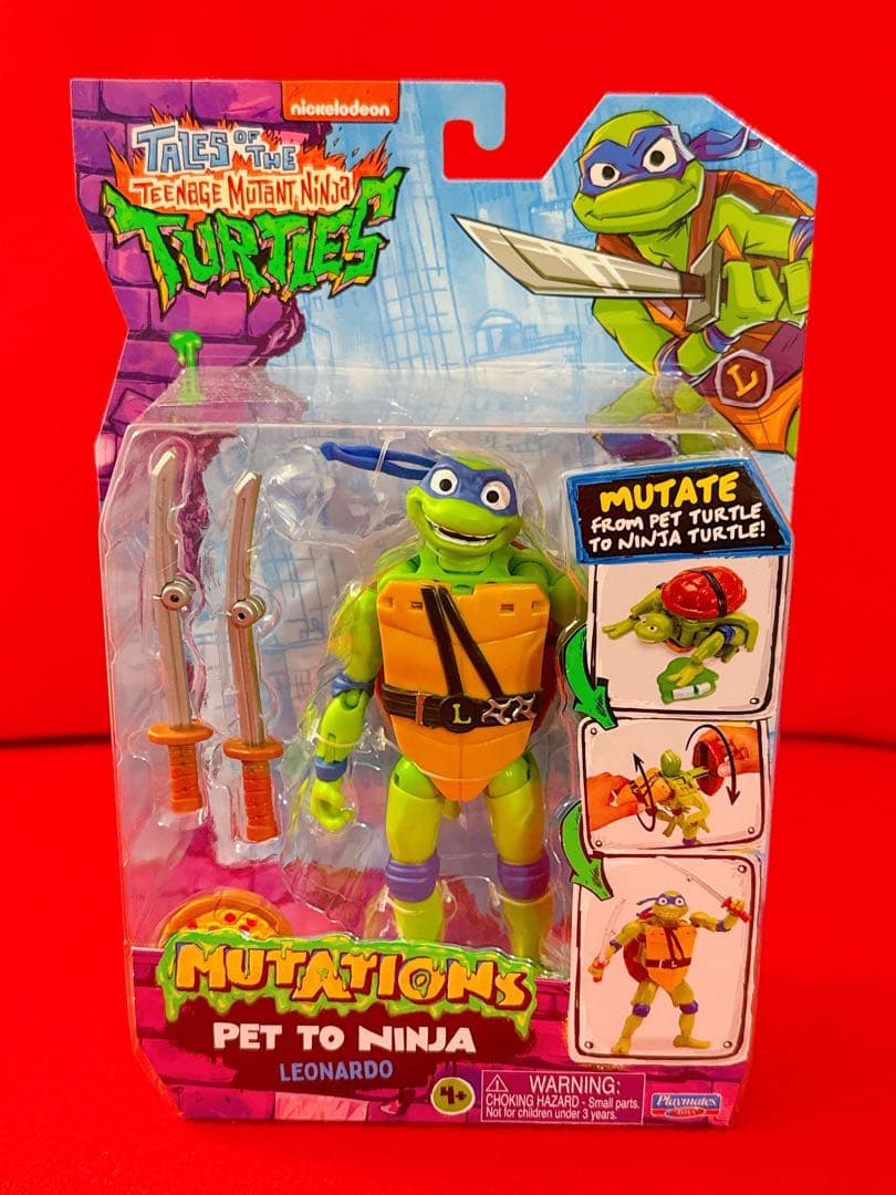 タートルズ ミュータントパニック PET TO NINJA フィギュア セット