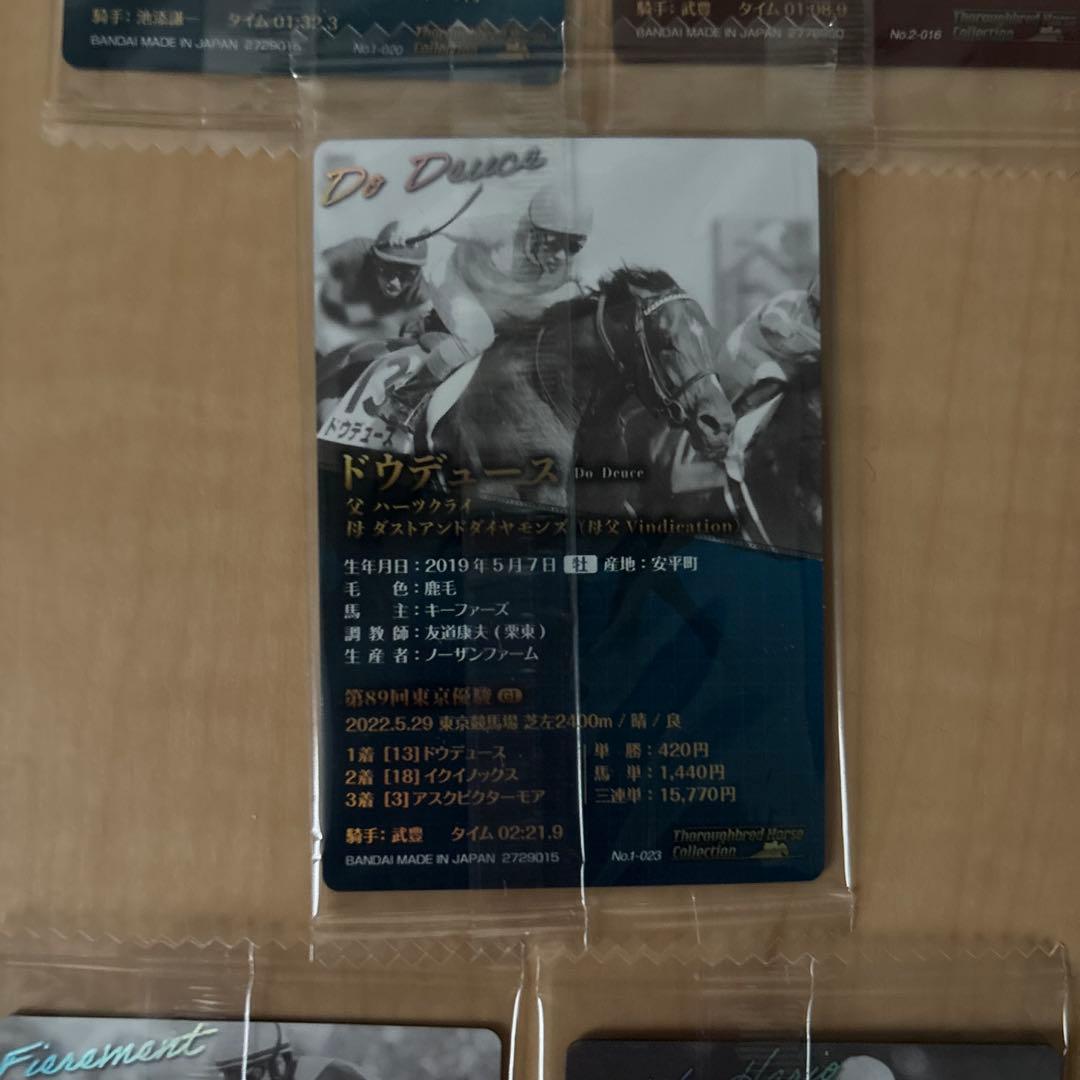 ま*る様 競走馬トレーディングカードセット　サイン入り