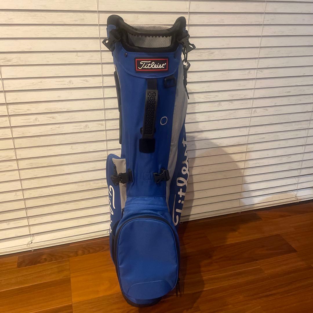 タイトリスト キャディバッグ Players 4 スタンドバッグ ブルー